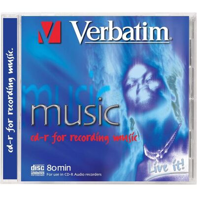 Verbatim CD-R (1x), Optischer Datenträger Verbatim CD-R (1x), Optischer Datenträger
