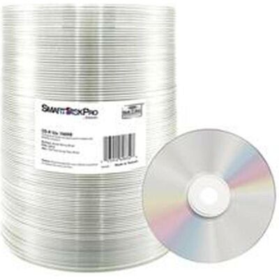 Verbatim CD-R SmartDisk Pro 700MB 52x Blank Shiny Silver, Unprinted 100-spindl (100x), Optischer Datenträger Verbatim CD-R SmartDisk Pro 700MB 52x Blank Shiny Silver, Unprinted 100-spindl (100x), Optischer Datenträger