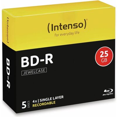 Intenso Blu-Ray (5x), Optischer Datenträger Intenso Blu-Ray (5x), Optischer Datenträger