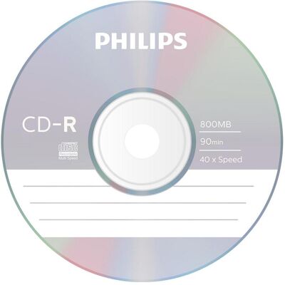 Philips CR8D8NB25 (25x), Optischer Datenträger Philips CR8D8NB25 (25x), Optischer Datenträger