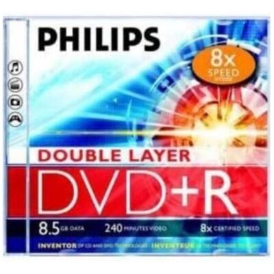 Philips DVD+R DR8S8J05C/00 (5x), Optischer Datenträger Philips DVD+R DR8S8J05C/00 (5x), Optischer Datenträger