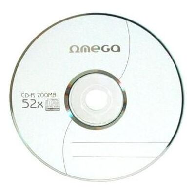 Omega CD-R 700 MB 52x1 vnt (56461) (1x), Optischer Datenträger Omega CD-R 700 MB 52x1 vnt (56461) (1x), Optischer Datenträger