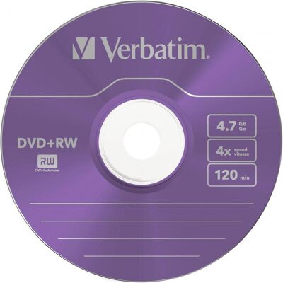 Verbatim DVD+R Colours - 5er Pack Slim Case (5x), Optischer Datenträger Verbatim DVD+R Colours - 5er Pack Slim Case (5x), Optischer Datenträger