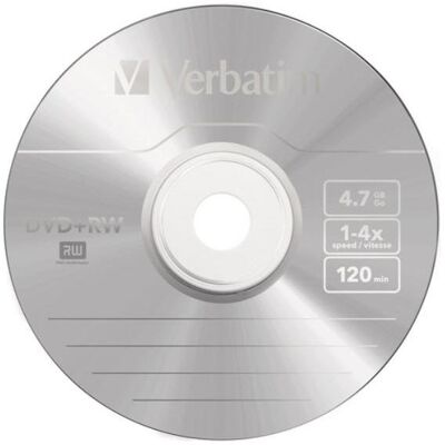 Verbatim Dvd+Rw (10x), Optischer Datenträger Verbatim Dvd+Rw (10x), Optischer Datenträger