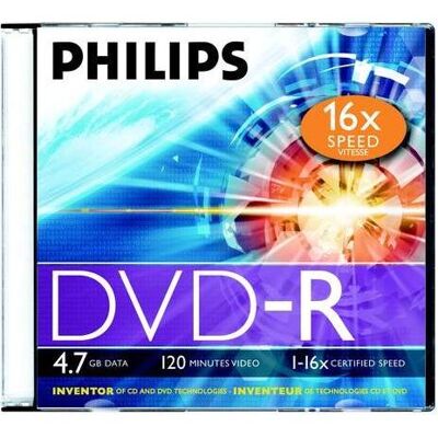 Philips DVD-R DM4S6S01F/00, Optischer Datenträger Philips DVD-R DM4S6S01F/00, Optischer Datenträger