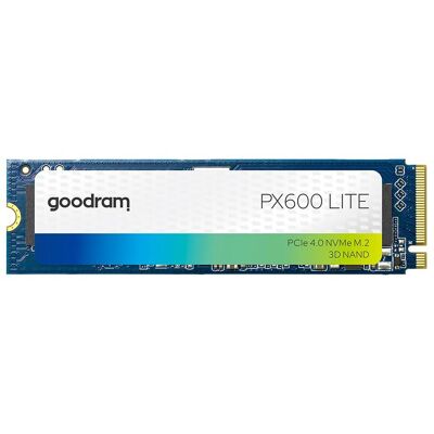Goodram SSD PX600 Lite 512GB M.2 Gen4x4 NVMe 2280 3400/2000MB/s (512 GB, M.2 2280), SSD Goodram SSD PX600 Lite 512GB M.2 Gen4x4 NVMe 2280 3400/2000MB/s (512 GB, M.2 2280), SSD