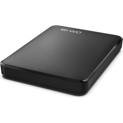 WD Elements Portable mit USB-C (2 TB), Externe Festplatte, Schwarz WD Elements Portable mit USB-C (2 TB), Externe Festplatte, Schwarz