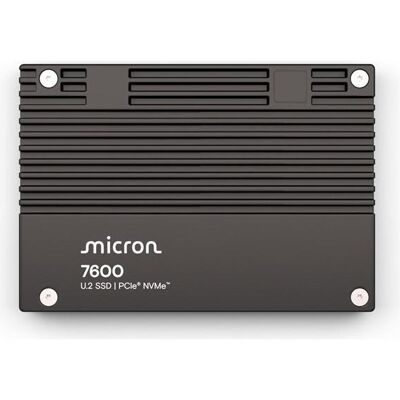 Micron 7600 MAX NVMe U.2 SSD (1600 GB, 2.5"), SSD Micron 7600 MAX NVMe U.2 SSD (1600 GB, 2.5"), SSD