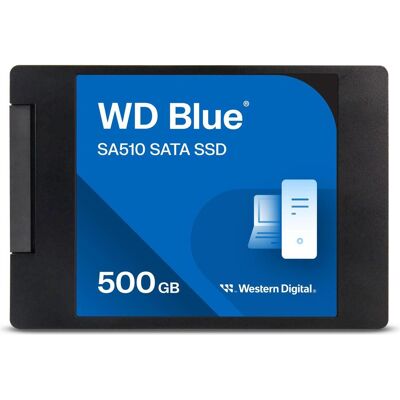 WD Blue SA510 powered by SANDISK (500 GB, 2.5"), SSD WD Blue SA510 powered by SANDISK (500 GB, 2.5"), SSD