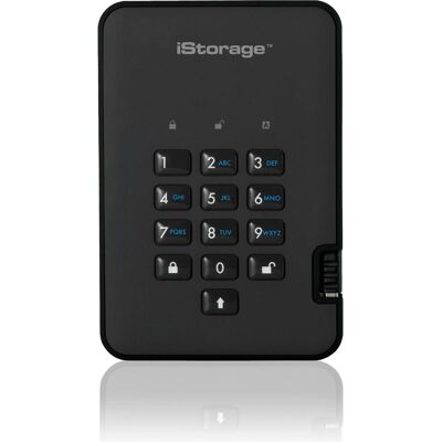 iStorage diskAshur² - 2 TB SSD - extern (tragbar) (2 TB), Externe SSD, Schwarz iStorage diskAshur² - 2 TB SSD - extern (tragbar) (2 TB), Externe SSD, Schwarz
