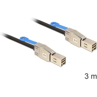 Delock Angeschlossenes externes SCSI (SAS)-Kabel (seriell) (Mini-SAS), Interne Kabel (PC) Delock Angeschlossenes externes SCSI (SAS)-Kabel (seriell) (Mini-SAS), Interne Kabel (PC)