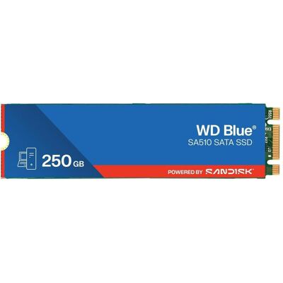 WD Blaues Sa510 250 Gb M.2 Serial Ata III (250 GB, M.2 2280), SSD WD Blaues Sa510 250 Gb M.2 Serial Ata III (250 GB, M.2 2280), SSD