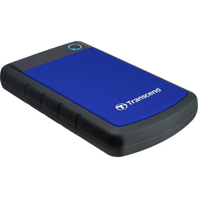 Transcend DISK HARD EXT 2.5IN 1TB USB3 (1 TB), Externe Festplatte, Schwarz, Blau Transcend DISK HARD EXT 2.5IN 1TB USB3 (1 TB), Externe Festplatte, Schwarz, Blau