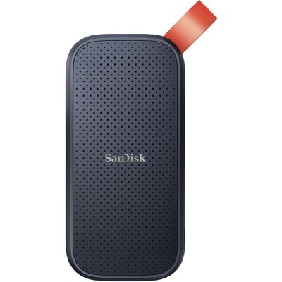 SanDisk Portable SSD V2 (2 TB), Externe SSD, Schwarz, Orange SanDisk Portable SSD V2 (2 TB), Externe SSD, Schwarz, Orange