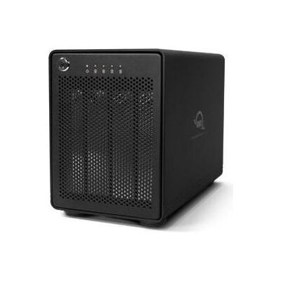 OWC ThunderBay 4 Four-Bay External Drive Enclosure with Dual Thunderbolt Ports - without SoftRAID, Externe Festplatte, Schwarz OWC ThunderBay 4 Four-Bay External Drive Enclosure with Dual Thunderbolt Ports - without SoftRAID, Externe Festplatte, Schwarz