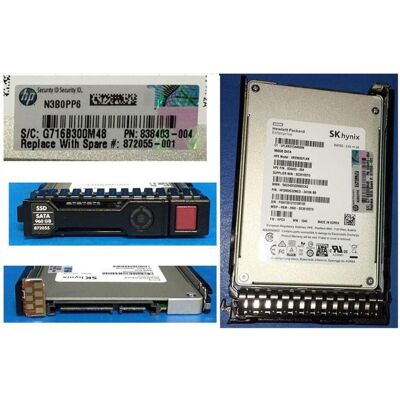Hewlett Packard Enterprise SSD 960GB SFF SATA RI-1 SC - SSD Hewlett Packard Enterprise SSD 960GB SFF SATA RI-1 SC - SSD