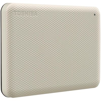 Toshiba Canvio Advance V2 (4 TB), Externe Festplatte, Weiss Toshiba Canvio Advance V2 (4 TB), Externe Festplatte, Weiss