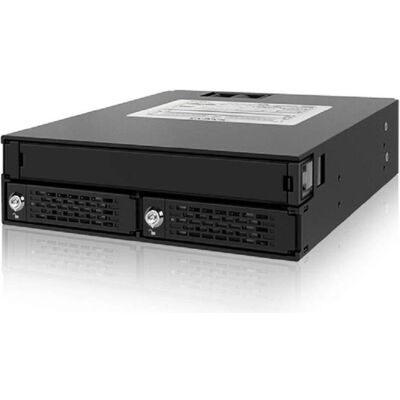 Icy Dock MB994IKO-3SB - 15 mm - 1 Lüfter - 4 cm - 12 Gbit/s - Schwarz - Aluminium - Metal, SSD + Festplatte Zubehör Icy Dock MB994IKO-3SB - 15 mm - 1 Lüfter - 4 cm - 12 Gbit/s - Schwarz - Aluminium - Metal, SSD + Festplatte Zubehör
