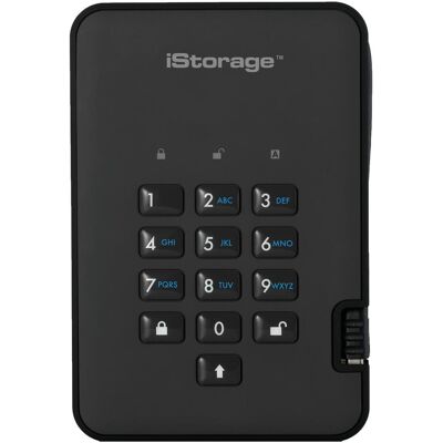iStorage 500GB diskAshur2 HDD (0.50 TB), Externe Festplatte, Schwarz iStorage 500GB diskAshur2 HDD (0.50 TB), Externe Festplatte, Schwarz