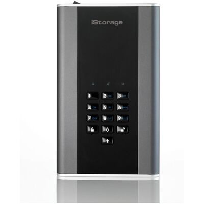 iStorage diskAshur DT2 256-bit 18TB FIPS (18 TB), Externe Festplatte, Schwarz iStorage diskAshur DT2 256-bit 18TB FIPS (18 TB), Externe Festplatte, Schwarz