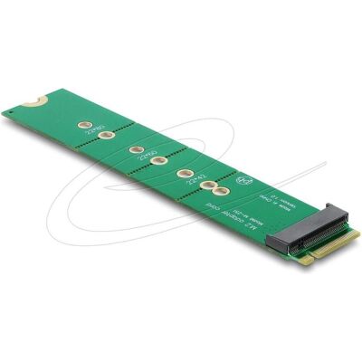 Delock Adapter M.2 Key M Stecker zu M.2 Key M Slot, SSD + Festplatte Zubehör Delock Adapter M.2 Key M Stecker zu M.2 Key M Slot, SSD + Festplatte Zubehör