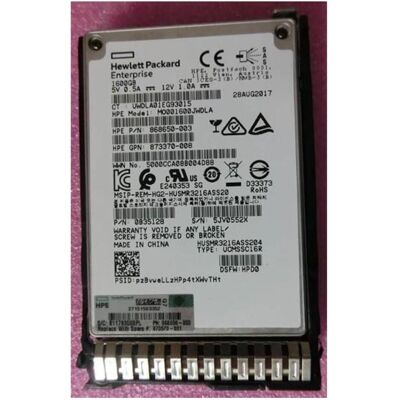 Hewlett Packard Enterprise 1,6TB SAS 12G SFF - SSD Hewlett Packard Enterprise 1,6TB SAS 12G SFF - SSD