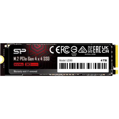 Silicon Power SSD UD90 4To M.2 PCIe NVMe (4000 GB, M.2 2280), SSD Silicon Power SSD UD90 4To M.2 PCIe NVMe (4000 GB, M.2 2280), SSD