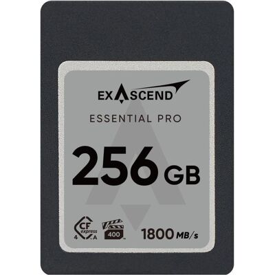 Exascend Essentia Pro 256GB (Cfexpress A) (0.26 TB), Externe SSD, Silber Exascend Essentia Pro 256GB (Cfexpress A) (0.26 TB), Externe SSD, Silber