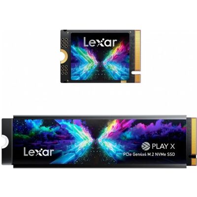 Lexar PLAY X 512 GB PCIe4 2230 7200, 4500 MB, s SSD (512 GB, M.2 2230, M.2 2280), SSD Lexar PLAY X 512 GB PCIe4 2230 7200, 4500 MB, s SSD (512 GB, M.2 2230, M.2 2280), SSD