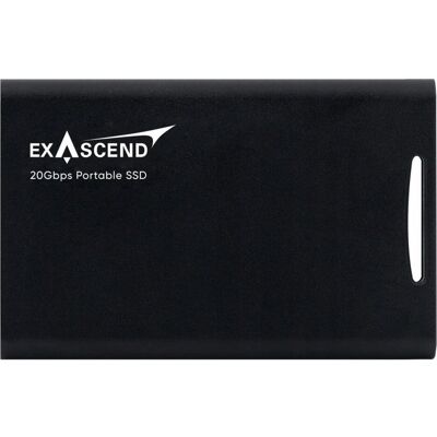 Exascend Element 4TB (PSSD) (4 TB), Externe SSD, Schwarz Exascend Element 4TB (PSSD) (4 TB), Externe SSD, Schwarz