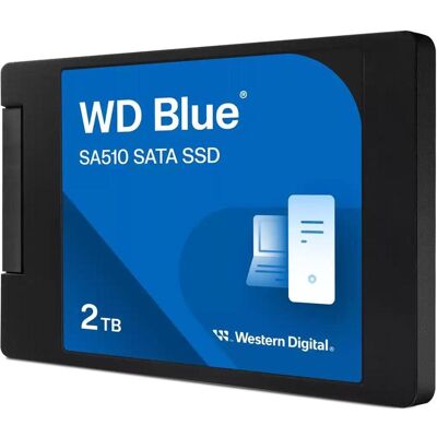 WD Blue SA510 2 TB 2,5" Serial ATA III (2000 GB, 2.5"), SSD WD Blue SA510 2 TB 2,5" Serial ATA III (2000 GB, 2.5"), SSD