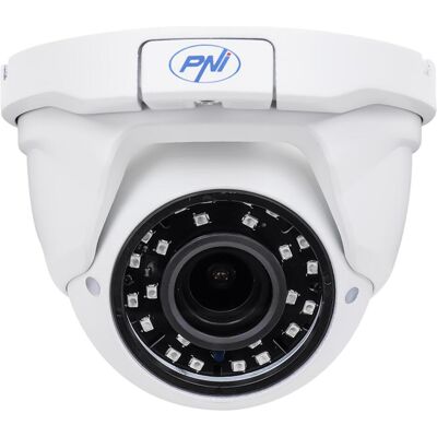 PNI Videoüberwachungskamera House AHD47 Varifokalkuppel 2,8-12 mm 1080P 4 in 1 TVI CVI CVBS (1920 x 1080 Pixels), Netzwerkkamera, Weiss PNI Videoüberwachungskamera House AHD47 Varifokalkuppel 2,8-12 mm 1080P 4 in 1 TVI CVI CVBS (1920 x 1080 Pixels), Netzwerkkamera, Weiss