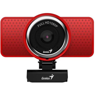 Genius ECam 8000 webcam 2 MP pixels USB Red (2 Mpx), Webcam, Rot Genius ECam 8000 webcam 2 MP pixels USB Red (2 Mpx), Webcam, Rot