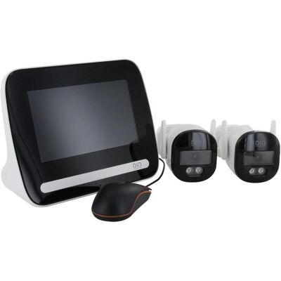 DIO CONNECTED HOME Drahtlose Kameras 7 LCD-System - Überwachungssystem DIO CONNECTED HOME Drahtlose Kameras 7 LCD-System - Überwachungssystem
