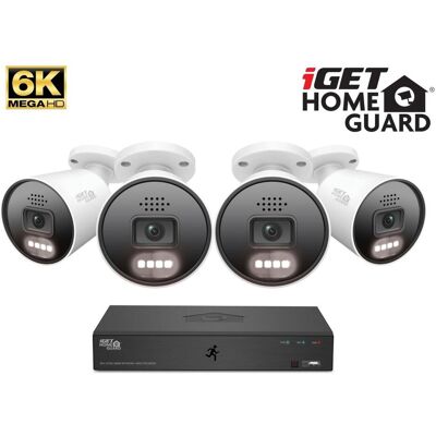 iGet HGNVK88604 - Kamerový MegaHD 6K PoE SMART set, 8CH NVR + 4xIP 6K kamera, zvuk, AI detekce, Netzwerkkamera iGet HGNVK88604 - Kamerový MegaHD 6K PoE SMART set, 8CH NVR + 4xIP 6K kamera, zvuk, AI detekce, Netzwerkkamera