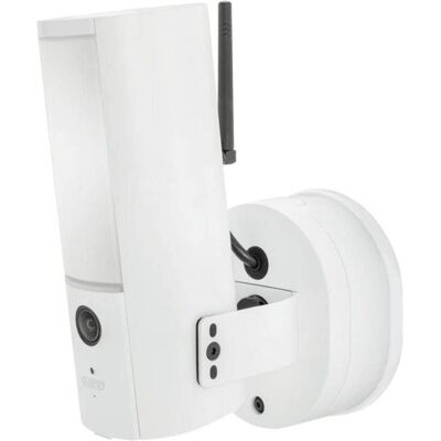 Abus WLAN Licht Aussen-Kamera, Netzwerkkamera, Weiss, Schwarz Abus WLAN Licht Aussen-Kamera, Netzwerkkamera, Weiss, Schwarz