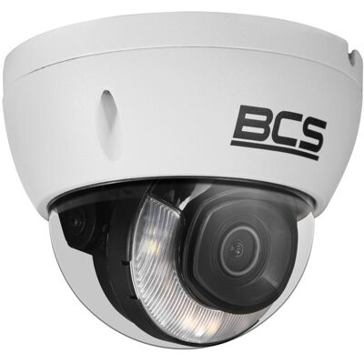 BCS BCS-L-DIP18FCR3L3-Ai1 IP-Dome-Kamera 8MP mit NightColor-Technologie und Mikrofon (3840 x 2160 Pixels), Netzwerkkamera, Weiss BCS BCS-L-DIP18FCR3L3-Ai1 IP-Dome-Kamera 8MP mit NightColor-Technologie und Mikrofon (3840 x 2160 Pixels), Netzwerkkamera, Weiss