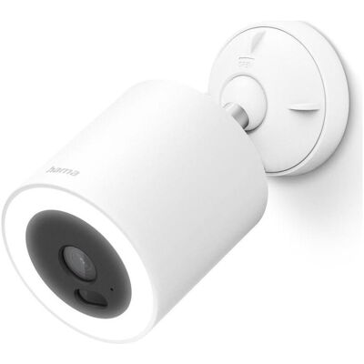 Hama Smarte Überwachungskamera mit Licht u. Bewegungsmelder, WLAN, für aussen, Netzwerkkamera Hama Smarte Überwachungskamera mit Licht u. Bewegungsmelder, WLAN, für aussen, Netzwerkkamera