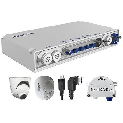 Mobotix S74A Thermalkamera TR(B), CIF, R100 (45°) (336 x 256 Pixel), Netzwerkkamera, Weiss Mobotix S74A Thermalkamera TR(B), CIF, R100 (45°) (336 x 256 Pixel), Netzwerkkamera, Weiss