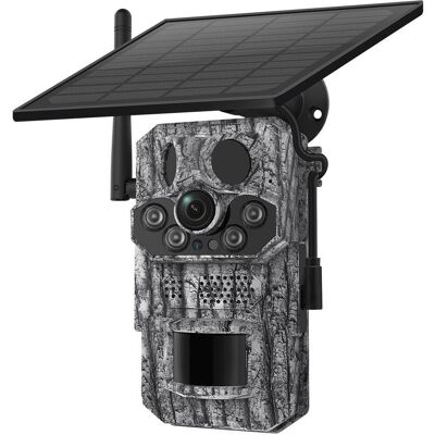 Viking Solarkamera HDs05 4G/2304x1296/PIR-Erkennung/Bewegungssensor/7800mAh (2304 x 1296 Pixels), Netzwerkkamera, Weiss Viking Solarkamera HDs05 4G/2304x1296/PIR-Erkennung/Bewegungssensor/7800mAh (2304 x 1296 Pixels), Netzwerkkamera, Weiss