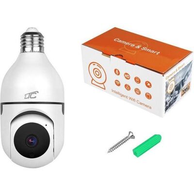 LTC KAM34 - PTZ WiFi Überwachungskamera - 3MP - E27 LTC KAM34 - PTZ WiFi Überwachungskamera - 3MP - E27