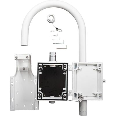 Mobotix Brüstungshalterung Mx-M-SD-GN Weiss (Montage-Kit), Netzwerkkamera Zubehör Mobotix Brüstungshalterung Mx-M-SD-GN Weiss (Montage-Kit), Netzwerkkamera Zubehör