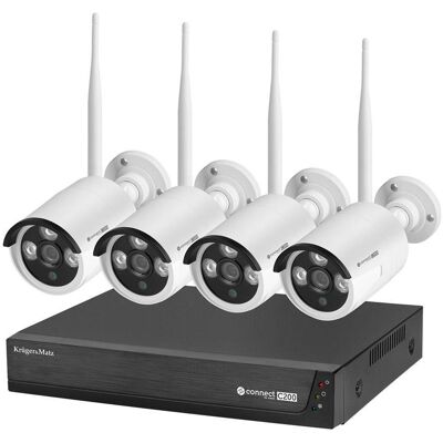 Kruger & Matz Connect C200 WiFi Überwachungssystem - Sicherheitskit Kruger & Matz Connect C200 WiFi Überwachungssystem - Sicherheitskit