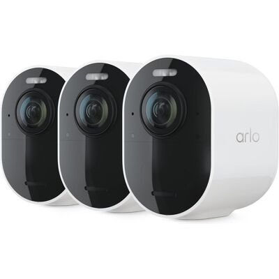 Arlo ULTRA3 3-CAM KIT, ULTRA3, 3-CAM KIT (3840 x 2160 Pixels), Netzwerkkamera, Weiss Arlo ULTRA3 3-CAM KIT, ULTRA3, 3-CAM KIT (3840 x 2160 Pixels), Netzwerkkamera, Weiss