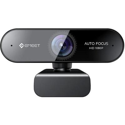EMeet Nova Webcam Full HD 1080P με Autofocus,Κάλυμμα και Διπλά Μικρόφωνα για Βιντεοκλήσεις, Webcam, Schwarz EMeet Nova Webcam Full HD 1080P με Autofocus,Κάλυμμα και Διπλά Μικρόφωνα για Βιντεοκλήσεις, Webcam, Schwarz