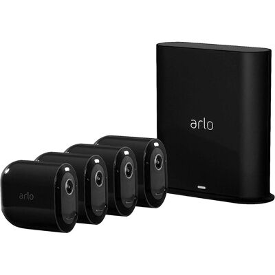 Arlo Pro 3 VMS4440B 4er Set (2560 x 1440 Pixels), Netzwerkkamera, Schwarz Arlo Pro 3 VMS4440B 4er Set (2560 x 1440 Pixels), Netzwerkkamera, Schwarz
