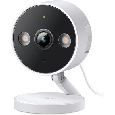TP-Link Tapo C120 (2560 x 1440 (WQHD), 2560 x 1440 Pixels), Netzwerkkamera, Schwarz, Weiss TP-Link Tapo C120 (2560 x 1440 (WQHD), 2560 x 1440 Pixels), Netzwerkkamera, Schwarz, Weiss