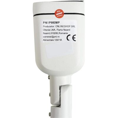 PNI IP660MP 3MP Videoüberwachungskamera, kabellos, mit IP, aussen und innen, nur für House WiFi66, Netzwerkkamera, Weiss PNI IP660MP 3MP Videoüberwachungskamera, kabellos, mit IP, aussen und innen, nur für House WiFi66, Netzwerkkamera, Weiss