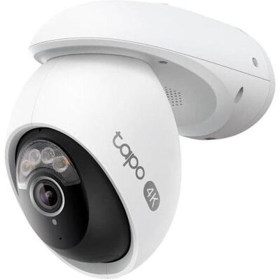 TP-Link Outdoor Pan/Tilt Security Wi-Fi CameraSP (3840 x 2160 Pixels), Netzwerkkamera, Schwarz, Weiss TP-Link Outdoor Pan/Tilt Security Wi-Fi CameraSP (3840 x 2160 Pixels), Netzwerkkamera, Schwarz, Weiss