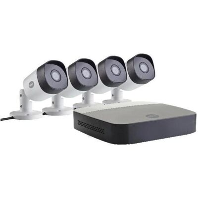 Yale YA-SV4C4ABFX2 - Smart Home CCTV Kit XL with 4 Full HD Outdoor Cameras (1920 x 1080 Pixels), Netzwerkkamera Yale YA-SV4C4ABFX2 - Smart Home CCTV Kit XL with 4 Full HD Outdoor Cameras (1920 x 1080 Pixels), Netzwerkkamera